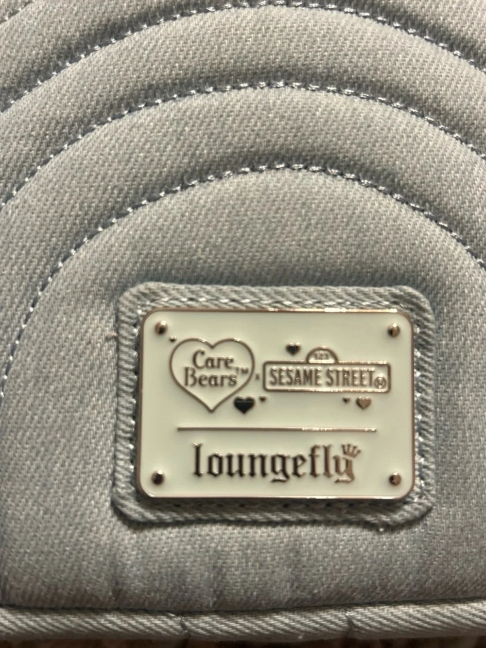 Loungefly CareBears x Sesame Street Quilted Backpack